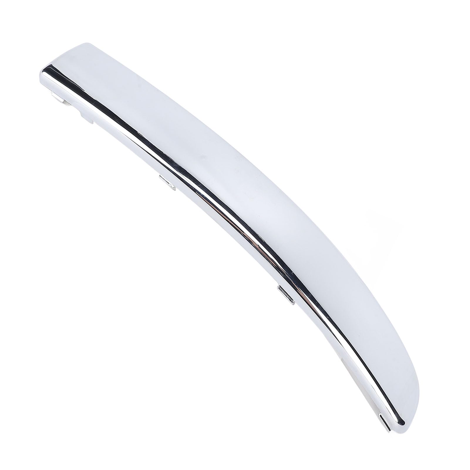 Rivestimento del paraurti anteriore cromato aspetto elegante rivestimento della copertura del paraurti anteriore a prova di sbiadimento per 500 2007 2008 2009 2010 2011 201 (Lato conducente