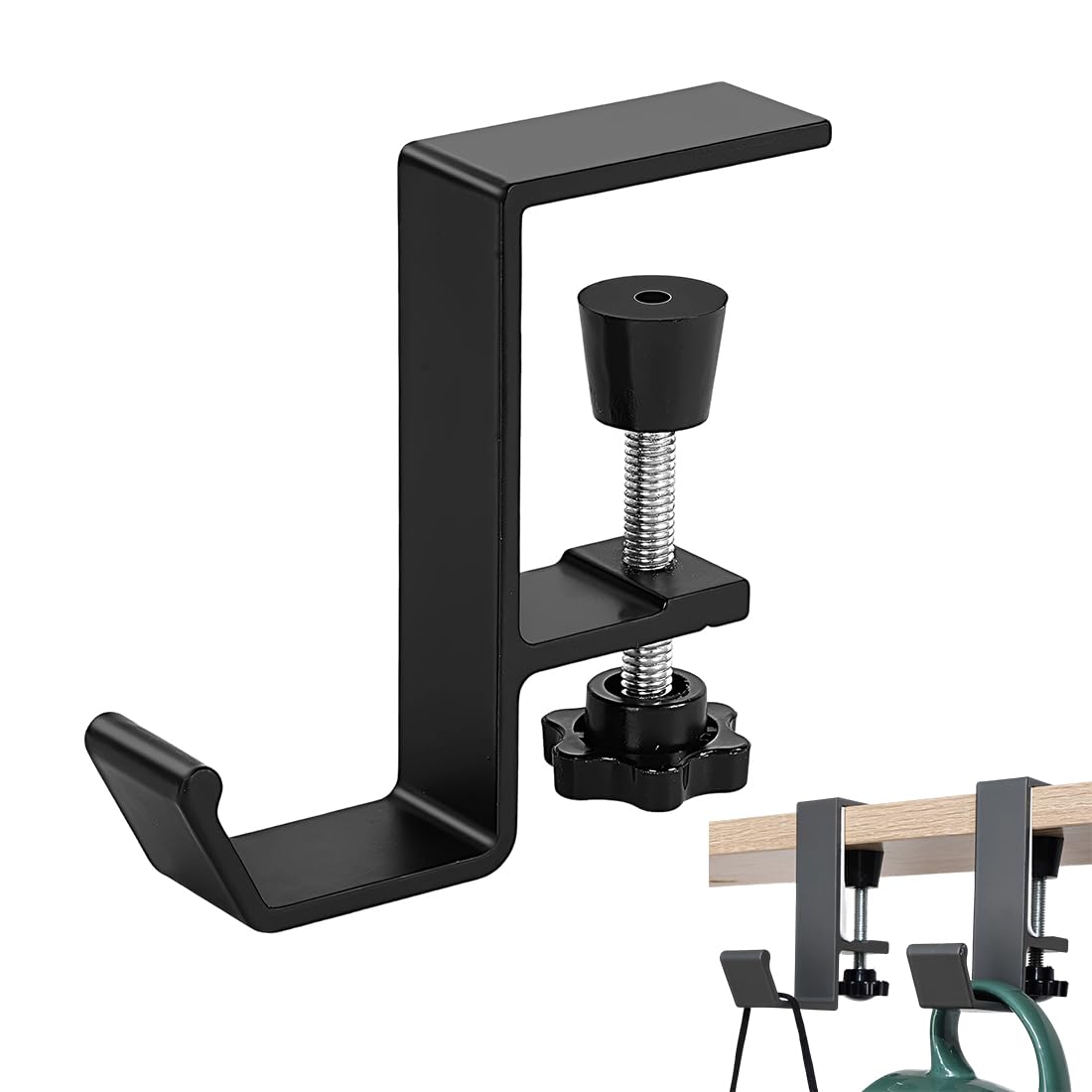 1 Pieza Soporte Auriculares Gaming, Soporte para Mesa con Base Estable, Headphone Stand, Soporte y Gancho para Auriculares, Llaves