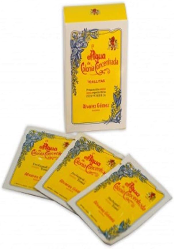 Agua De Colonia Concentrada for Men By - 10 Towelettes 10count