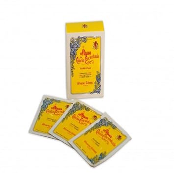 Alvarez Gomez Agua De Colonia Concentrada for Men By - 10 Towelettes 10count