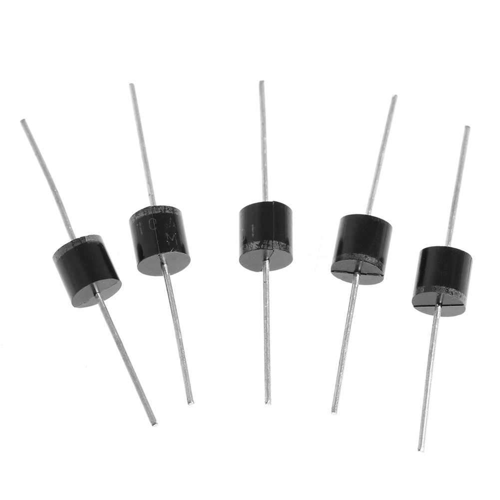 XIANJUN 5Pcs 10A10 1000V Diodos de rectificación 10A