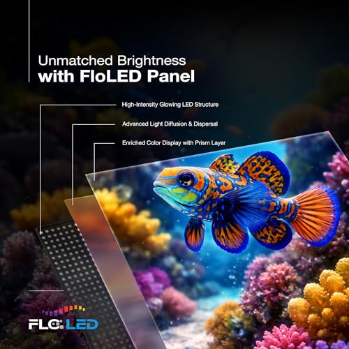 Image of Sansui 109cm (43) 4K QLED Google TV with Dolby Vision, HDR10+, Dolby Atmos, HSR 120Hz, MEMC, 30W Surround Sound, FloLED Panel JSW43UG23Q (Black)