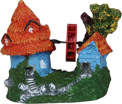 Multicolor Resin Wheel House for Aquarium Decoration (B077K18K8K) Amazon Price History, Amazon Price Tracker