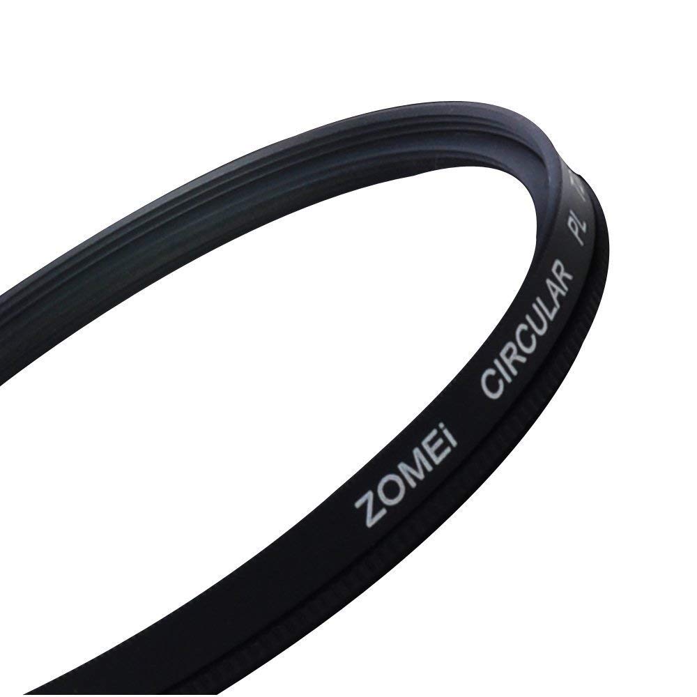 Zomei Filtro CPL 58mm Ultra Sottile: Vetro Ottico AGC, Polarizzatore Circolare, Per Obiettivi Grandangolari, 4,68mm - 5