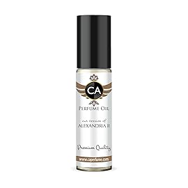 CA Perfume Impression of Alexandria II Unisex Fragrance Oil Amber Woody Scent Long Lasting Perfumes for Women & Men Travel Size TSA Ready Mini Parfum Body Oil Roll-on 0.33 Fl Oz 10ml