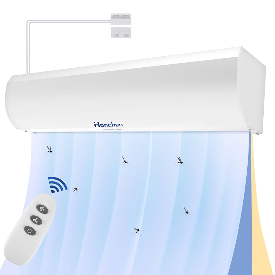 扉を開けてもカーテン　未使用保管品♪ エアカーテン　Hancnen 扉を開けてもカーテン 未使用保管品♪ エアカーテン Hancnen 扉を