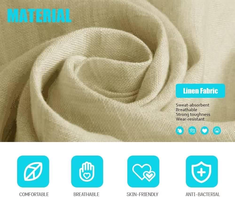 Funda de cojín de lino para habitación de niños, para exteriores, 50 x 50 cm, funda de cojín decorativa, fundas de cojín decorativas para comedor, sala de estar, sofá, decoración de 4 piezas