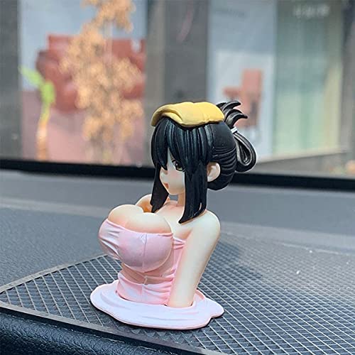 Kanako Chest Shaking Ornaments, Car Decorations Doll, Kawaii Anime Action Figure Doll (1 Pcs) #TOP5