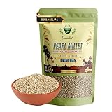 Danodia Foods PEARL MILLET (2lbs | 950g | 35oz), BAJRA, Ancient Superfood, High Fiber, Non-GMO, Rice/Wheat Substitute [Scan QR For Recipes]