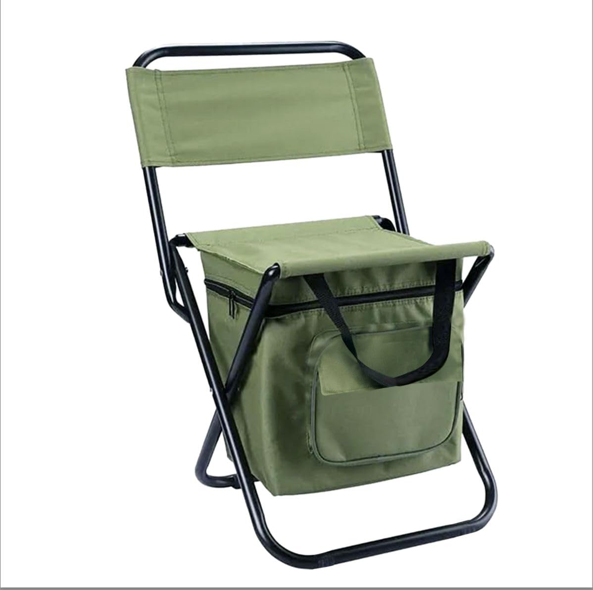 Amazon Brand – Umi Metal Folding Chair with Storage Bag | Versatile Indoor & Outdoor Seating | Ideal for Home, Study Use (Green) offers donot miss