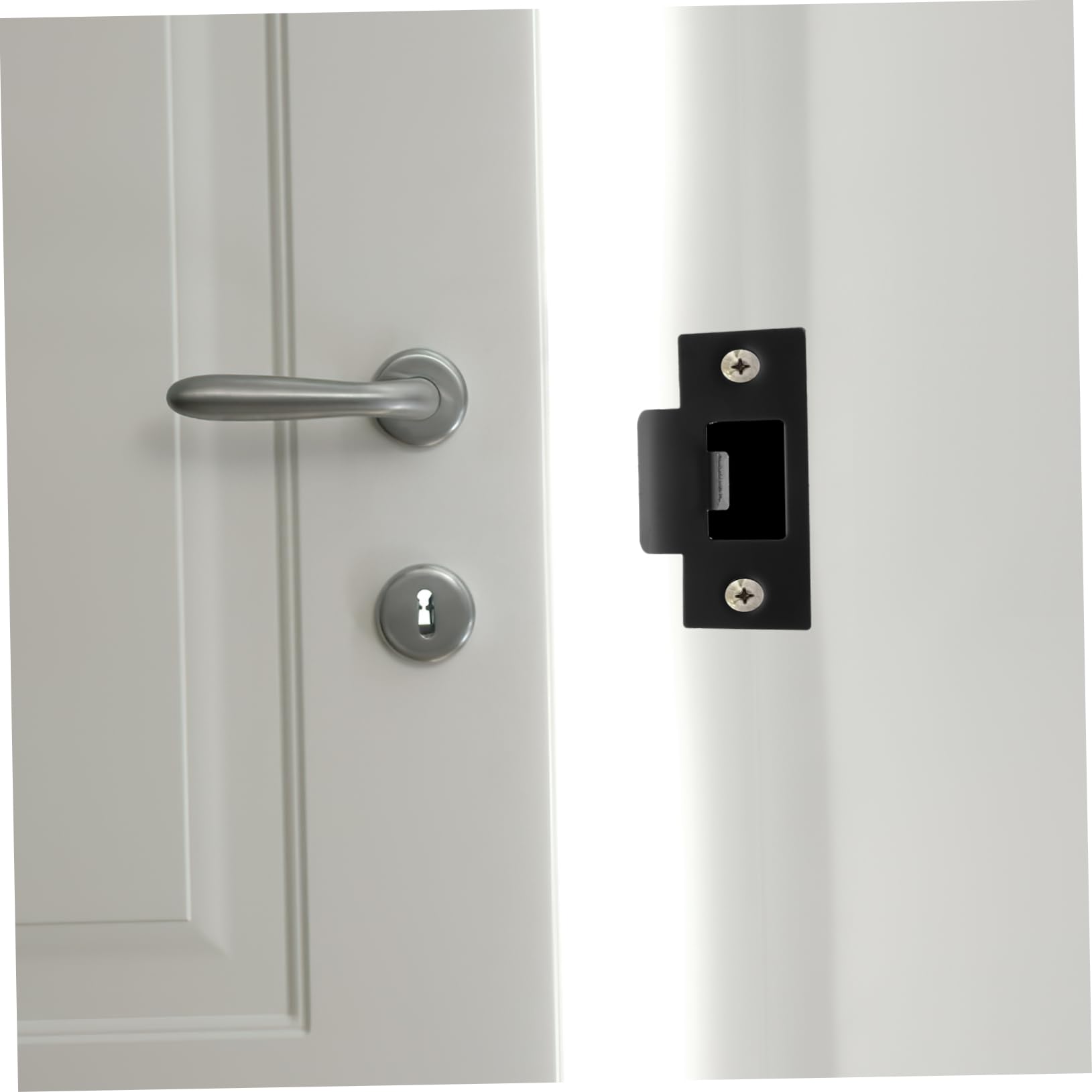 HOMSFOU 20pièces Plaques De Renforcement Pour De Porte Plaques De Gâche De Verrouillage Pour Intérieur Améliorée Effractions