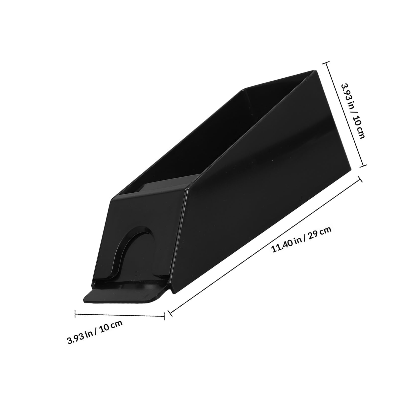 Tragbarer Acryl Kartenschuh mit Verschleißfestem Design und Abgerundeter Form für Langlebigen Einsatz bei Tischspielen und Schachzimmern