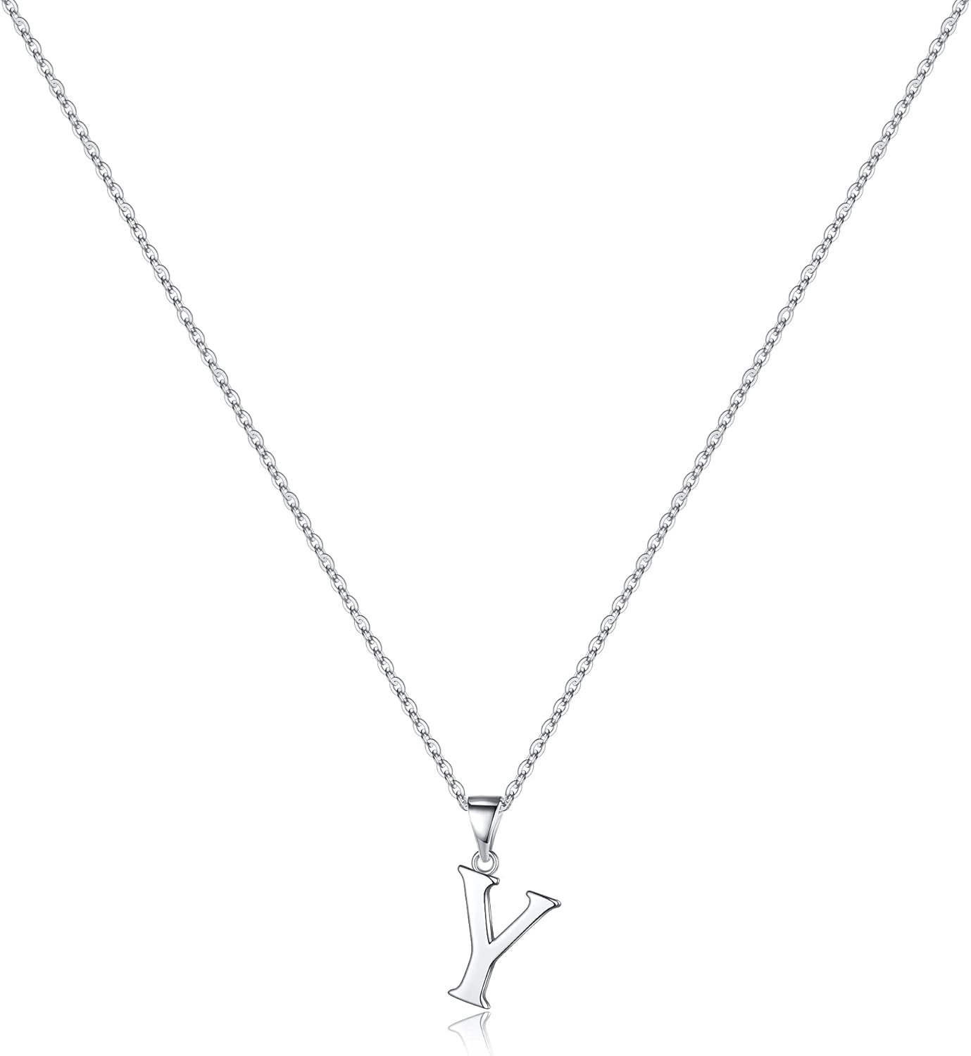 THOMAS SABO Letter A halsketting 925 sterling zilver met zirkonia