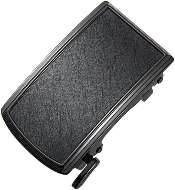 Automatic Metal Acrylic Veneer Belt Buckle Business Versatile Men's Inner