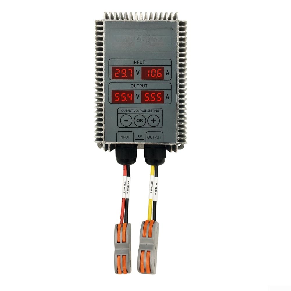 Regolatore di carica solare regolabile 24-85V MPPT con raffreddamento naturale per ambienti difficili (EL-MU200SP)