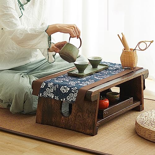 Table tatami pliable pour gagner de la place dans les petits salons - 4