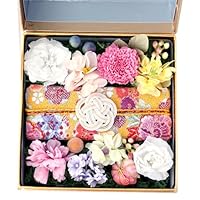 Amazon｜花由 プリザーブドフラワー ボックスフラワー hanacube さくら