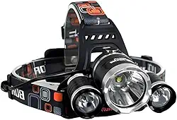 Lanterna De Cabeça Led Recarregavel Profissional Para ciclismo Pesca Camping Ciclismo Acampamento