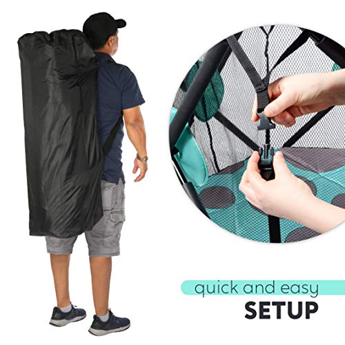 Milliard-Playpen-Portable-Playard-with-Cushioning-for-Safety-for-Travel-Indoor-and-Outdoor-Play-Yard-Pen-8-Sided