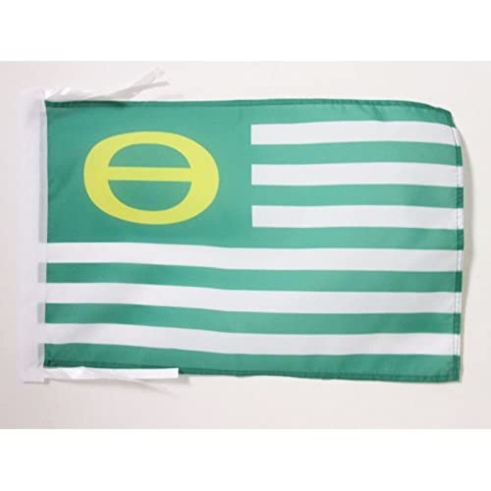 Iran Old Persia Flag 18'' x 12'' cords - Persian SMALL flags 30 x 45cm - Banner 18x12 in - AZ FLAG — view 476