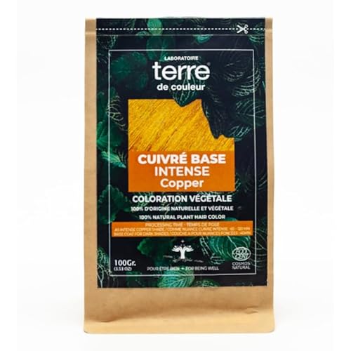 Terre de Couleur Coloration Végétale Cuivré Base 100 g