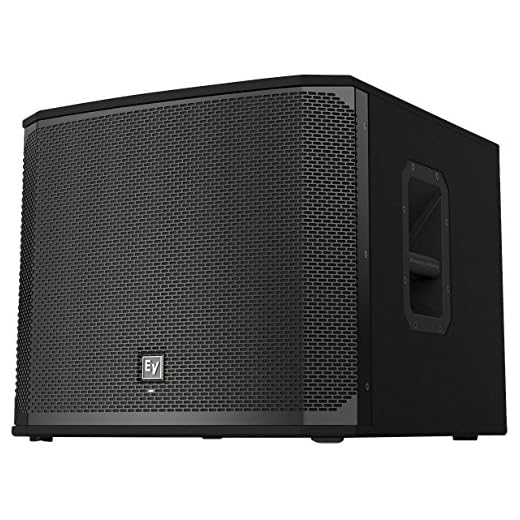 Electro-Voice EKX-15SP Active - Subwoofer (Active subwoofer, 1300 W, 40 - 180 Hz, 38,1 cm, Negro, 53 cm)