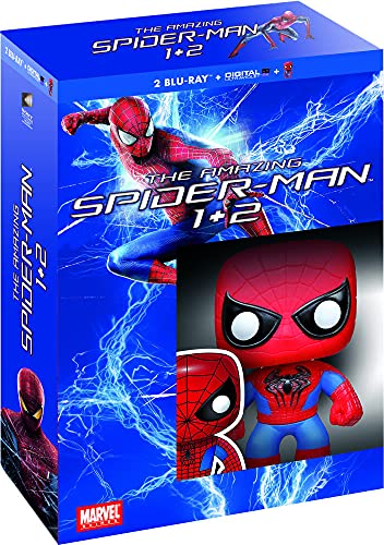 The Amazing Spider-Man coffret evolution Blu-ray et sa figurine Funko Pop