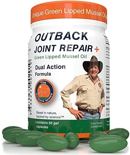 Outback Joint Repair Supplement with Green Lipped Mussel Oil, 60 Capsules
