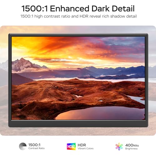 WGK 14 inch Portable Monitor 1200P FHD+ 100% Key Specifications at a Glance WGK 14 inch Portable Monitor 1200P FHD+ 100% Key Specifications at a Glance