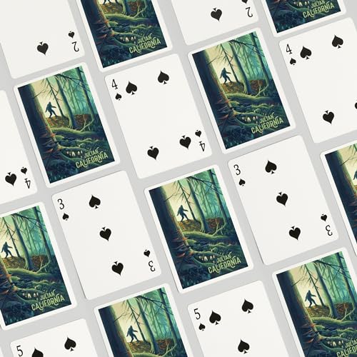Lantern Press Baraja de Póker, 52 cartas, tamaño poker miniatura 4