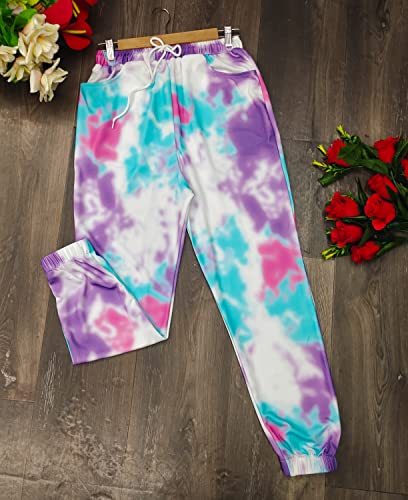 Image of Leriya Fashion Women's Joggers Harem Pants Lightweight Athletic Tapered Lounge Pants for Workout Yoga Running with Pockets