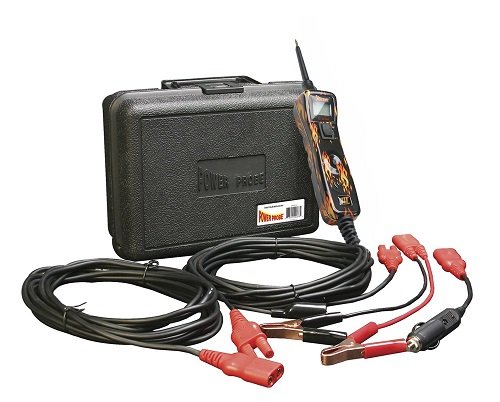 Power Probe III Circuit Test Kit - PP319 in Flames - Voltmeter and Accessories for Electrical System Diagnostics