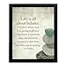 AMERICAN LUXURY GIFTS Life is All About Balance - Motivational, Modern Zen Typographic Inspirational Quotes Wall Art Print For Home, Office Decor. Unframed-8 x 10
