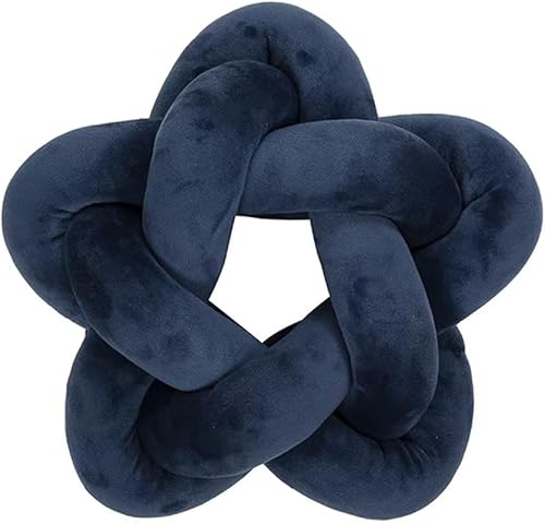 Miniatura 9 de Almohada de nudo de estrella de felpa suave de 12.59 pulgadas, almohada morada, decoración de habitación, almohadas de relleno para cojín en casa,