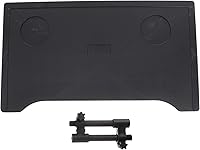 Vista 1 de GLEAVI Mesa de comedor para silla de ruedas, mesa portátil, bandeja de plástico plegable, bandeja para silla de ruedas, bandeja para silla