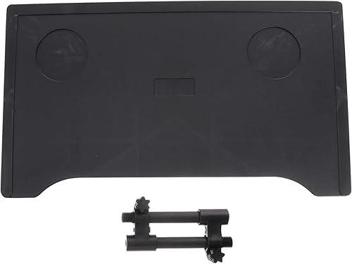 GLEAVI Mesa de comedor para silla de ruedas, mesa portátil, bandeja de plástico plegable, bandeja para silla de ruedas, bandeja para silla de