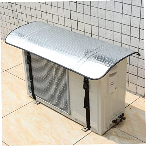 Cubierta de aire acondicionado para exteriores y protector de CA de papel de aluminio 110x55 4