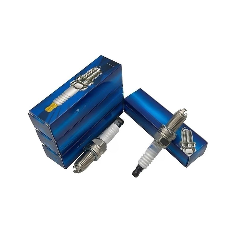Candele di accensione per Motori Auto, 4 Pezzi, Tre elettrodi, iridio, DK8RTNW per DCPR8E DCPR8EIX IXU24 VXU24 6546 XU24EPR-U DCPR8EKC DCPR8EN KR8AI IRIMAC8