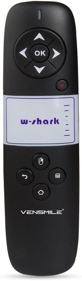 W-Shark 2015 Release 2.4G Professional Wireless Mini Flying Air Mouse Remote Keyboard Multi-media Remote Control 3D Motion Sense for PC/Smart TV/Android TV Box/TV,3D Somatic Games