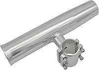 Vista 5 de Abrazadera de aluminio en soporte de caña de pescar para rieles de 7/8" a 1