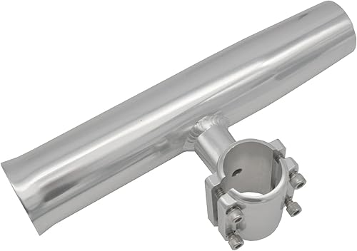 Miniatura 5 de Abrazadera de aluminio en soporte de caña de pescar para rieles de 78" a 1"