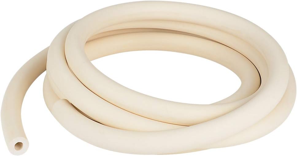 Stonylab Vacuum Rubber Tubing, 18mm (45/64'') OD 8mm (5/16'') ID Vacuum Tubing Natural Rubber Tube for Vacuum, 8 x 18mm (5/16'' x 45/64'') Fitting on StonyLab Glassware Labware - 3m (10 Feet)