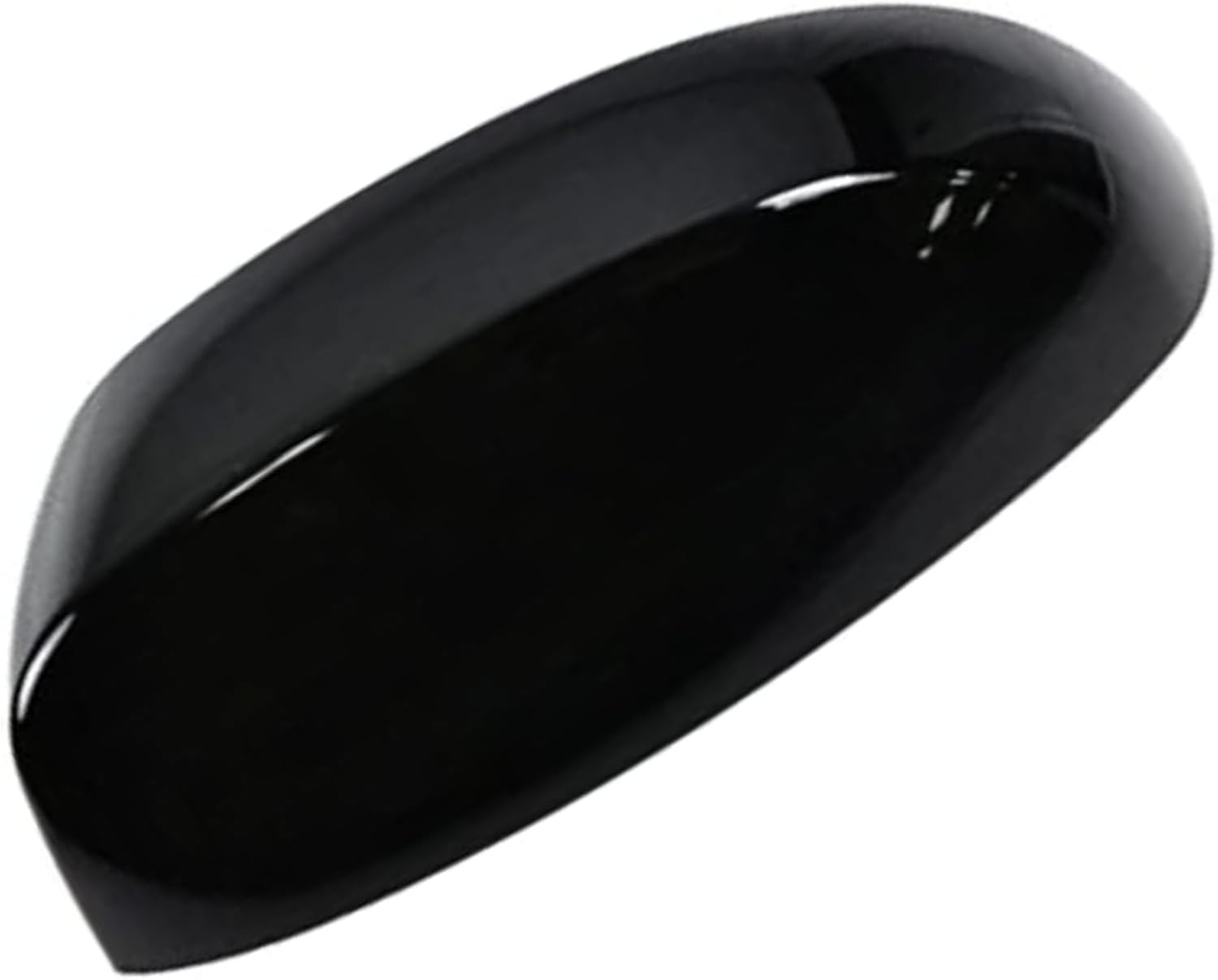 Mirror Covers Caps Compatible with Chevrolet Silverado Tahoe, GMC Sierra Yukon Cadillac Escalade 2007 2008 2009 2010 2011 2012 2013 2014 (GLOSSY BLACK)