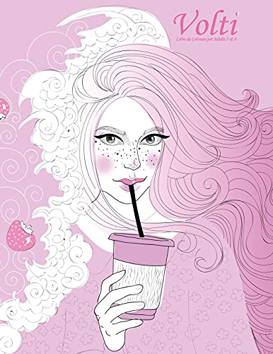 Volti Libro da Colorare per Adulti 5 & 6 (Italian Edition)
