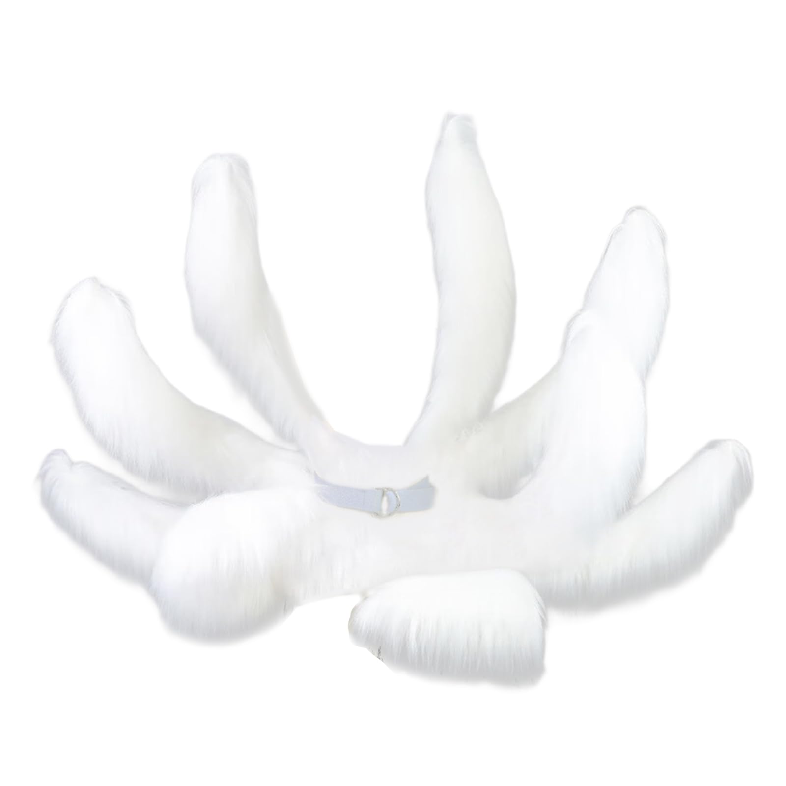 Coda di volpi a nove code Ahri Faux Furs Foxes Online Gaming Figure Cosplay Costume per Halloween Festa di Natale Ahri