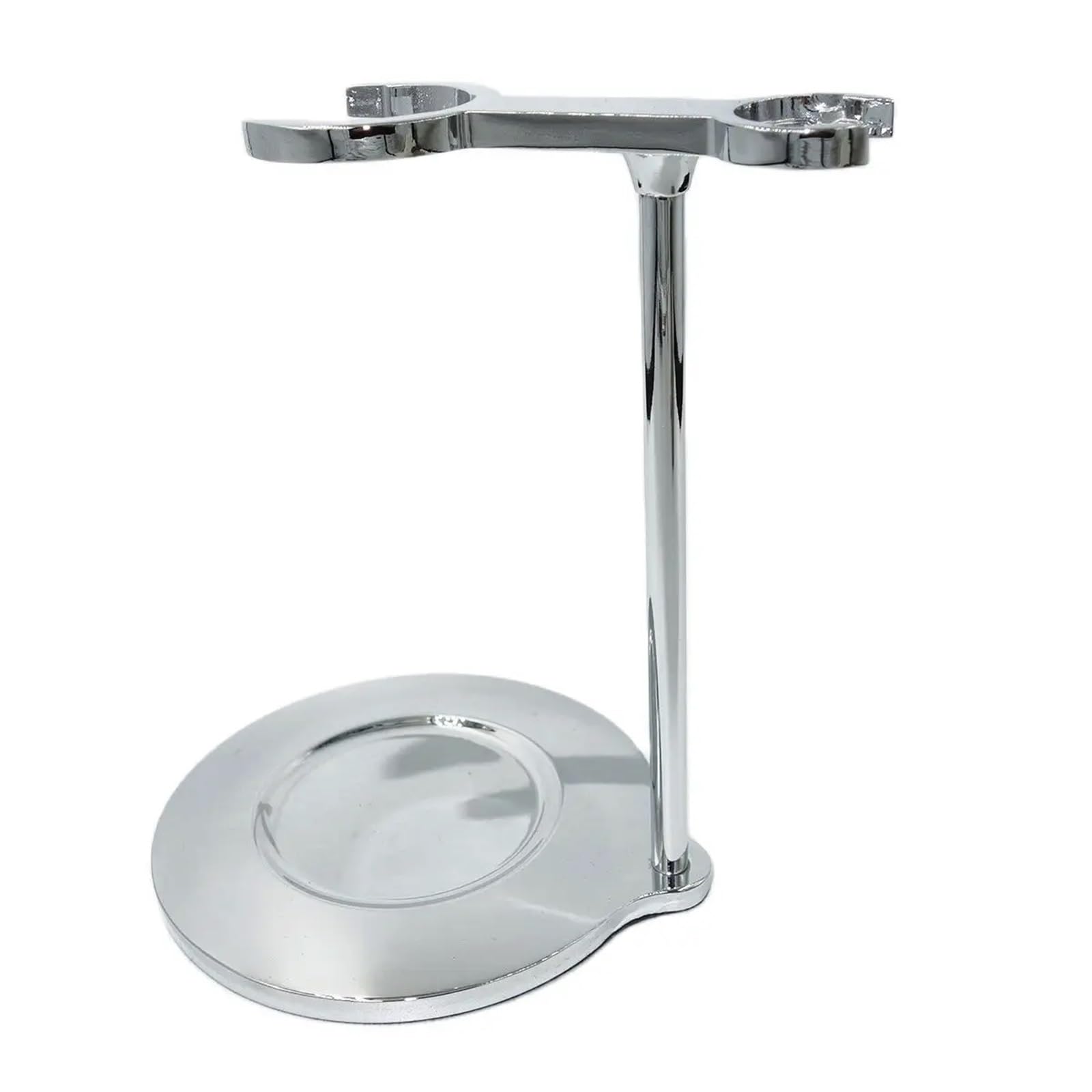 Soporte para Afeitado Soporte de diseño único y Pesado Que se Adapta a la mayoría de Las brochas de Afeitar y maquinillas de Afeitar manuales con tazón for Taza de jabón