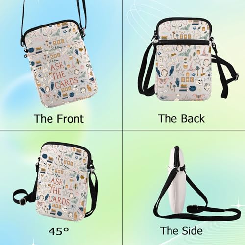 G2TUP Tarot Card Crossbody Bag Tarot Card Lover Gift Ask the Cards Shoulder Bag Tarot Card Merchandise3