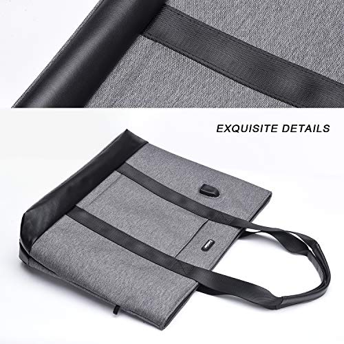 iCozzier-Laptop-Tote-Bag-156-Inch-Large-Briefcase-with-USB-Charging-Port-Water-Repellent-Women-Lady-Stylish-Handbag-for-BusinessSchoolShoppingTravel