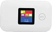 Ymiko Hotspot WiFi 4G LTE Portátil Com Slot SIM, Roteador de Internet Móvel para Uso Em Carro de Acampamento Em Viagens, Suporta 10 Dispositivos, Bateria de 2100mAh, Funciona na Europa Ásia
