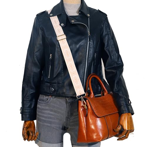 Image of Wide Shoulder Strap Adjustable Replacement Belt Crossbody Canvas Bag Handbag